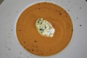 Carrot Soup is a glorious summery colour